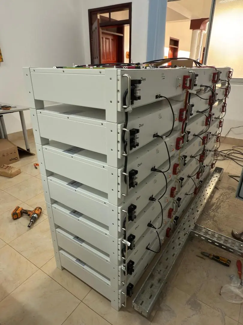 Deye inverter and lithium battery installed in Uganda